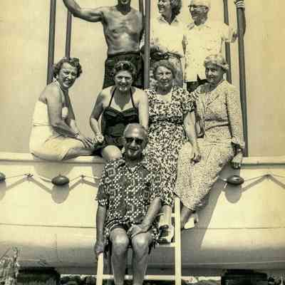 Group on Boat