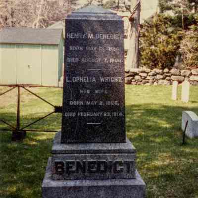 Henry M. Benedict Grave