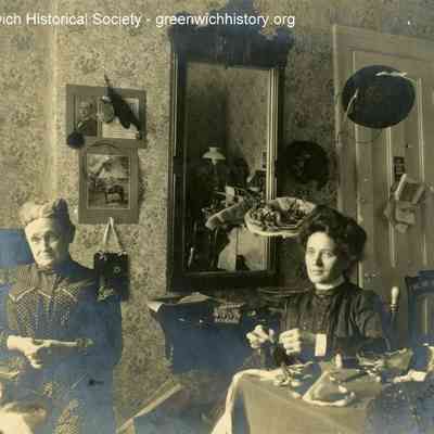 Women with Cat and Hats