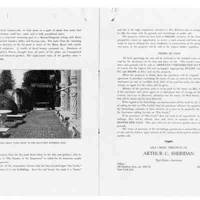 The Castle Brookside Drive Auction Booklet 4