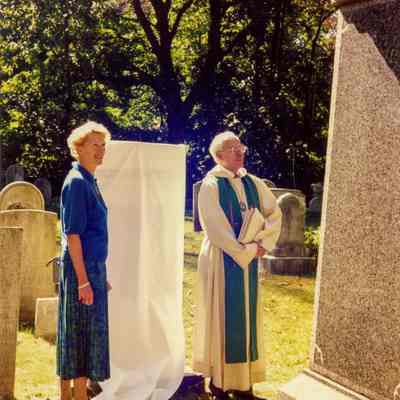 Reverend Chauncey Wilcox Grave Dedication C
