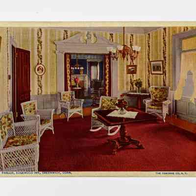 Edgewood Inn Postcard F