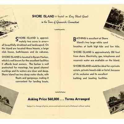 Byram Shore Island For Sale Booklet Middle