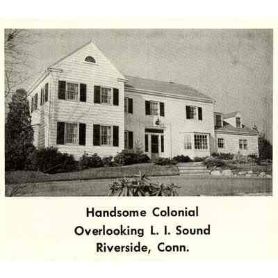 Handsome Colonial Indian Point Lane Front