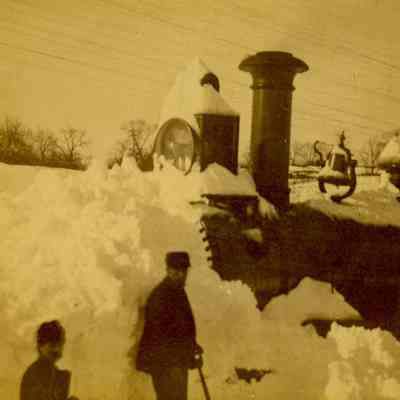 Snowed-in Train A