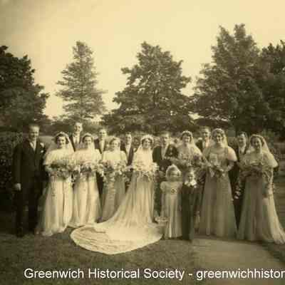 Lydia Ferris and Granville Lester, Wedding Party