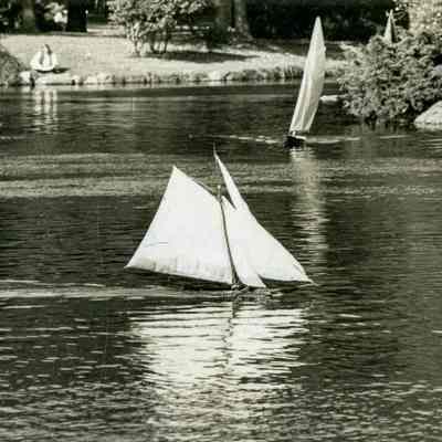 Model Boat on the Water B