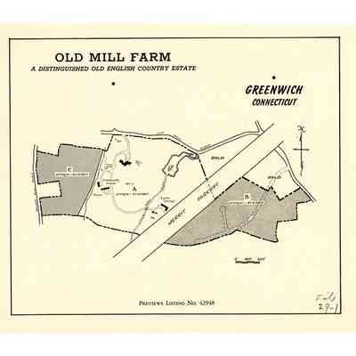 Old Mill Farm Old Mill Road Map