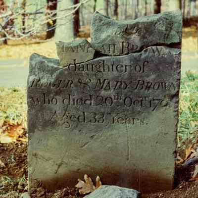 Hannah Brown Grave