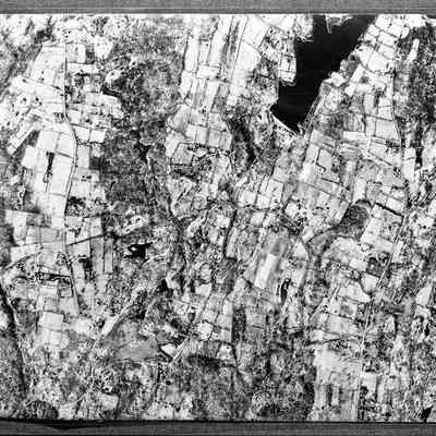 Aerial Photographic Map of the Town of Greenwich, 1929