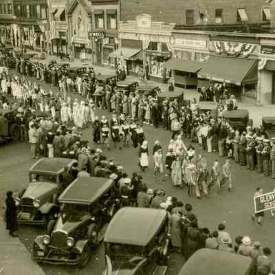 Glenville School Marchers