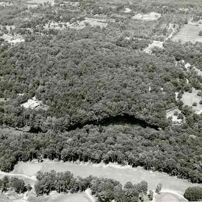 Aerial View of Wooley Pond