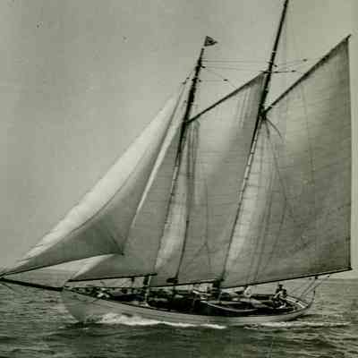 Sailboat in High Winds, 1936