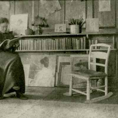 Emma Constant Holley MacRae in a Rocking Chair