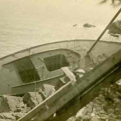 Beached Sailboat C