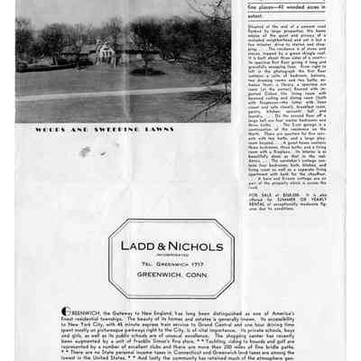 Schafer Residence Brookside Drive Ad Front