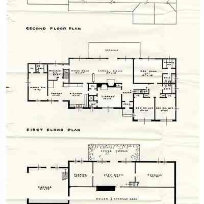 McCann Construction Corp Residence Floor Plans North Street
