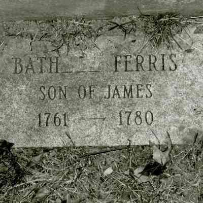 Bath Ferris Footstone