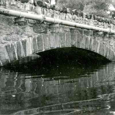 Palmer Hill Road Bridge in High Water