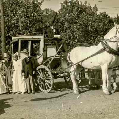 Horses and Carriage B