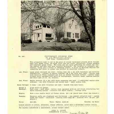 Colonial Home Cat Rock Road