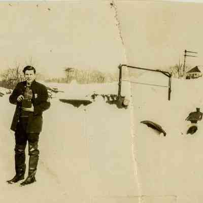 Photographer in Snow