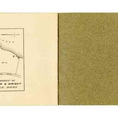 Property of Wilbur S Wright Booklet 9