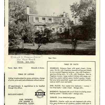 Early American Colonial Cat Rock Road Back