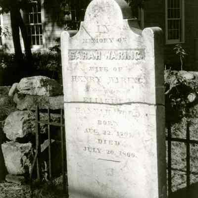 Sarah Waring Grave