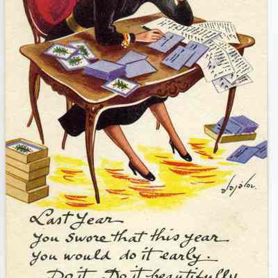 Writing Christmas Cards