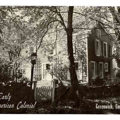 Early American Colonial Cat Rock Road Front