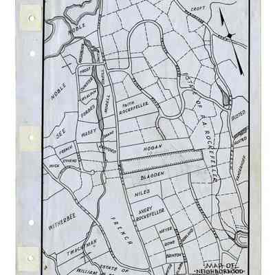 Curtiss Residence Report Lake Avenue Map