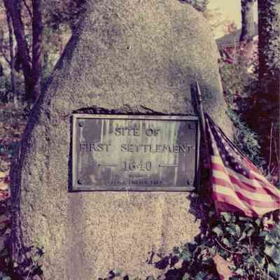 First Settlement Monument B