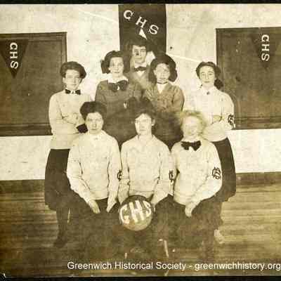 Greenwich High School 1907 Girls Basketball Team