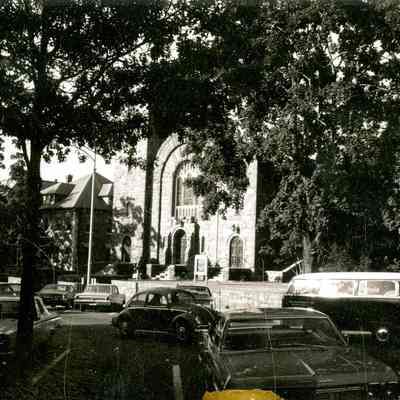 Cars in Front of St. Mary Church B