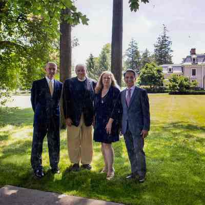 Rector James Lemler and Vestry