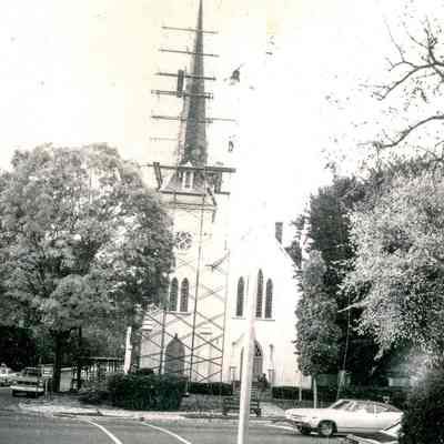 First United Methodist Church Steeple Repair A