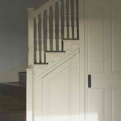 Corner Staircase and Hall Detail in Bush-Holley House