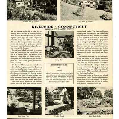 Harcourt Residence Willowmere Avenue Ad