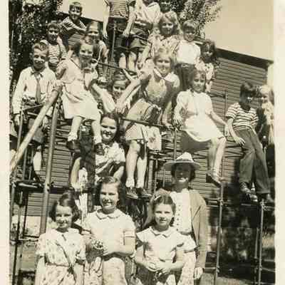 Glenville School Children Playing A