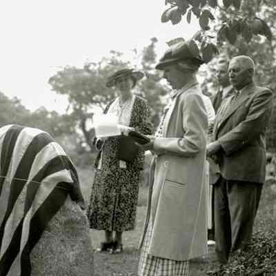 Settlement Monument Dedication C