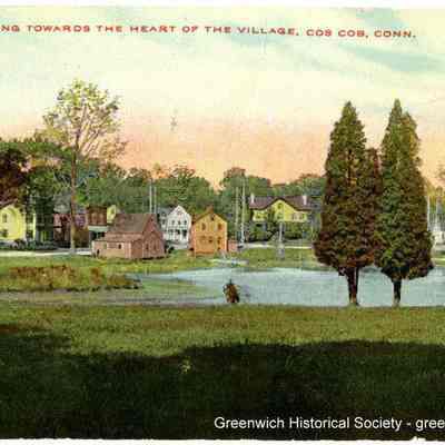 Looking Toward the Heart of the Village