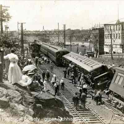 White Mountain Express Train Wreck A