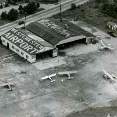 Aerial View of Westchester Airport