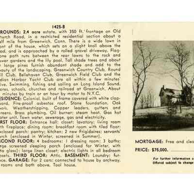 Flinn Estate Old Church Road Ad