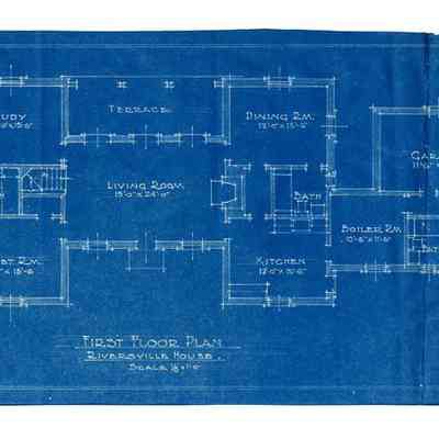 Twachtman House Riversville Road Plans