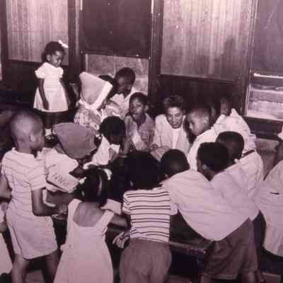 Children at Crispus Attucks Center