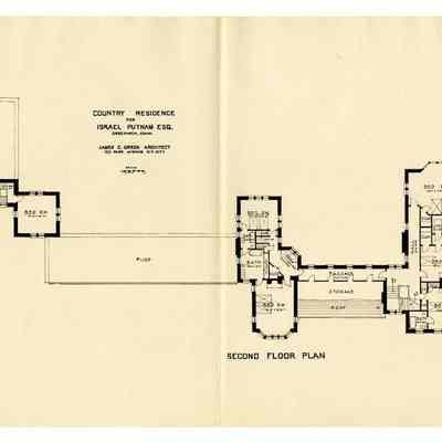Israel Putnam Residence Hemlock Drive Plan 3