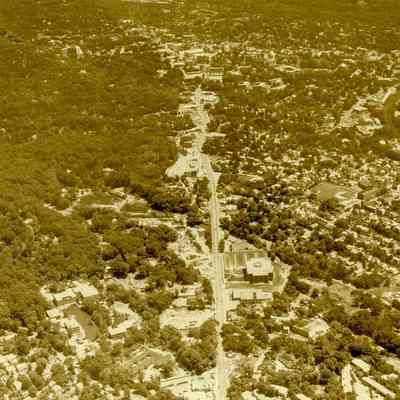 Aerial View of the Post Road