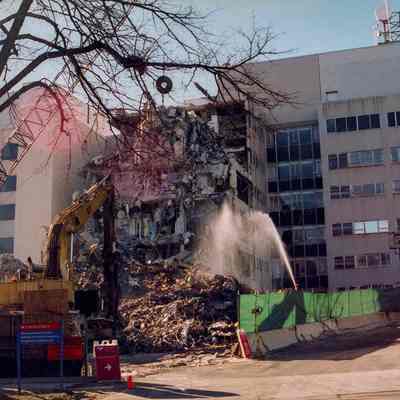 Greenwich Hospital Demolition E